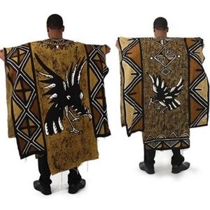 Grand Bubu Mud Cloth Robe